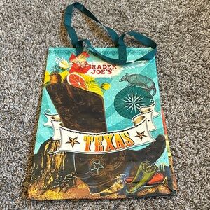 Trader Joe's Texas Themed Tote Bag - Multicolor